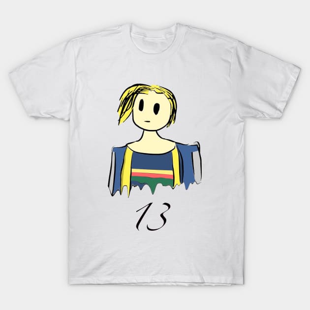 13th doctor cartoon T-Shirt by jack1millsy2